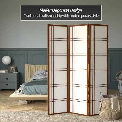 6 Panel Honey Room Divider X65165