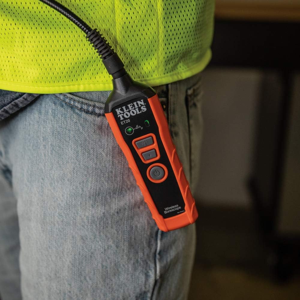 Wi-Fi Borescope Inspection Camera with LED Lights C372