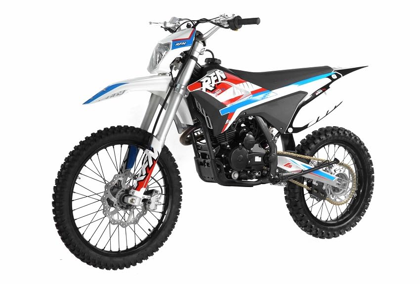 250cc Dirt Bike with Headlight and 5-Speed Manual Clutch K4703
