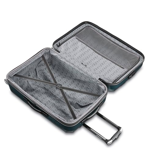 Hardside Expandable Carry-On Luggage with Spinner Wheels, Black, 20-Inch S82043