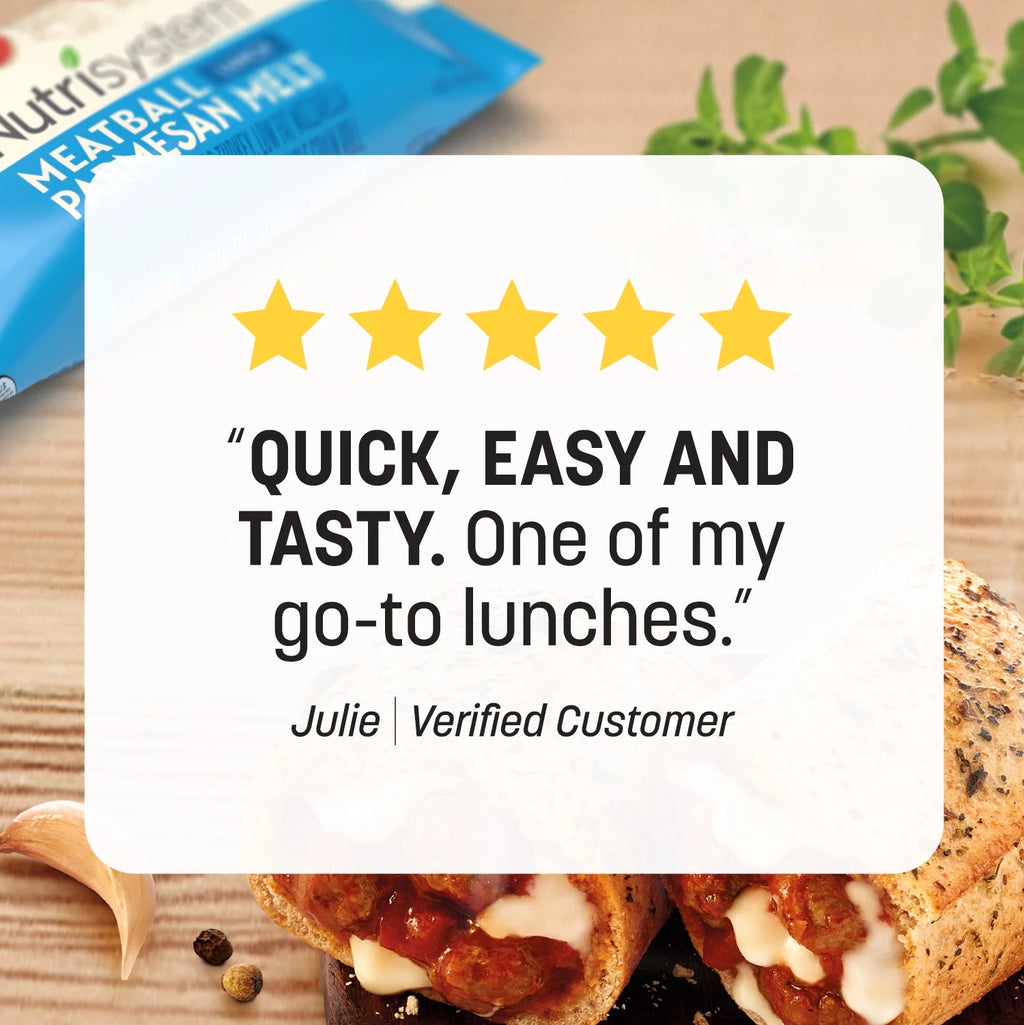 Meatball Parmesan Lunch Melt, Frozen Meal, 12 Count X1177