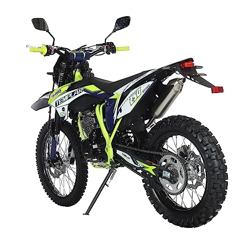 250cc Dirt Bike with 5-Speed Manual Transmission, Electric and Kick Start Q42837