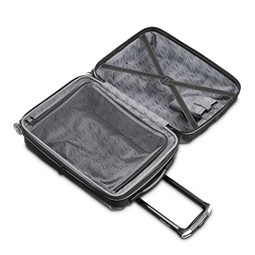 Hardside Expandable Carry-On Luggage with Spinner Wheels, Black, 20-Inch S82043