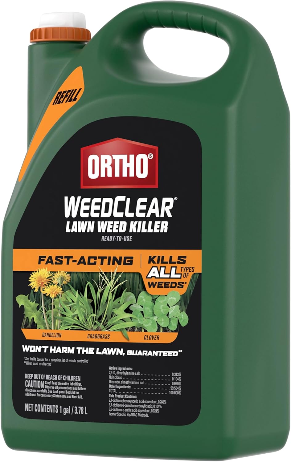 Lawn Weed Killer Ready-to-Use with Comfort Wand, 1 gal. C481