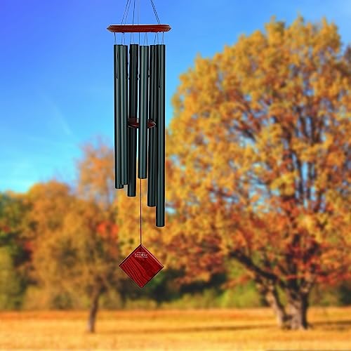 Large Bronze Wind Chime for Outdoor Patio, Porch, and Garden Y4081