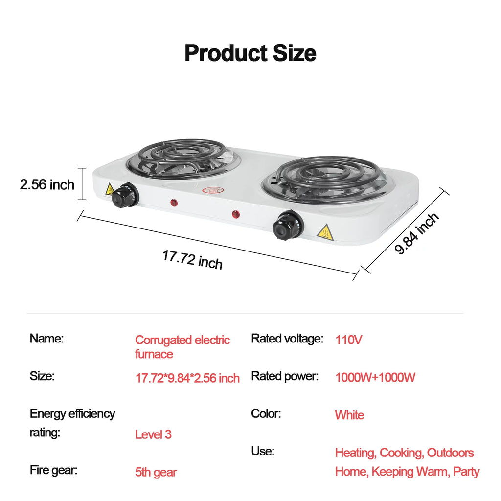 2000W Electric Stove Burner for Cooking M290594