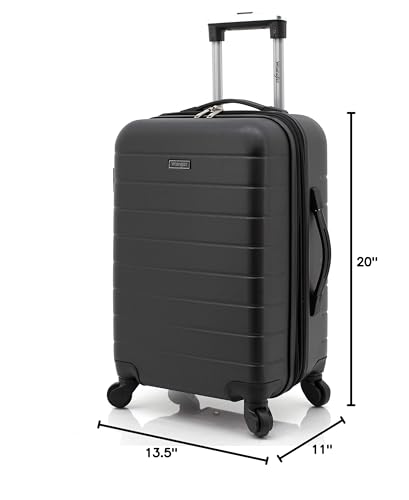 Smart Luggage Set with Cup Holder and USB Port, 20-Inch Carry-On K967