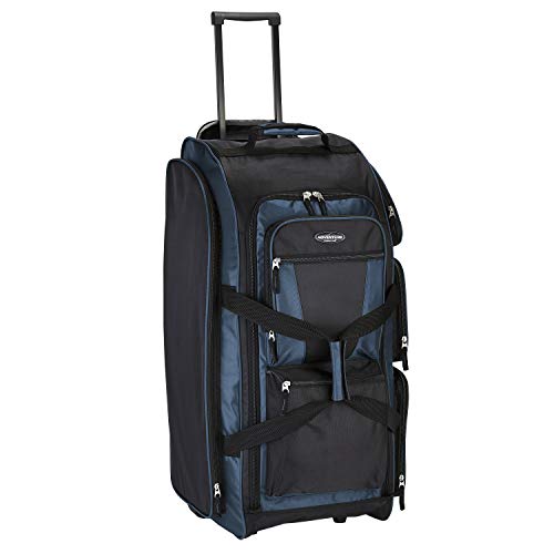 30 Inch Multi-pocket Rolling Duffel Bag C5180