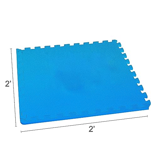 Puzzle Exercise Mat with EVA Foam Interlocking Tiles for MMA, Gymnastics and Home Gym N211438