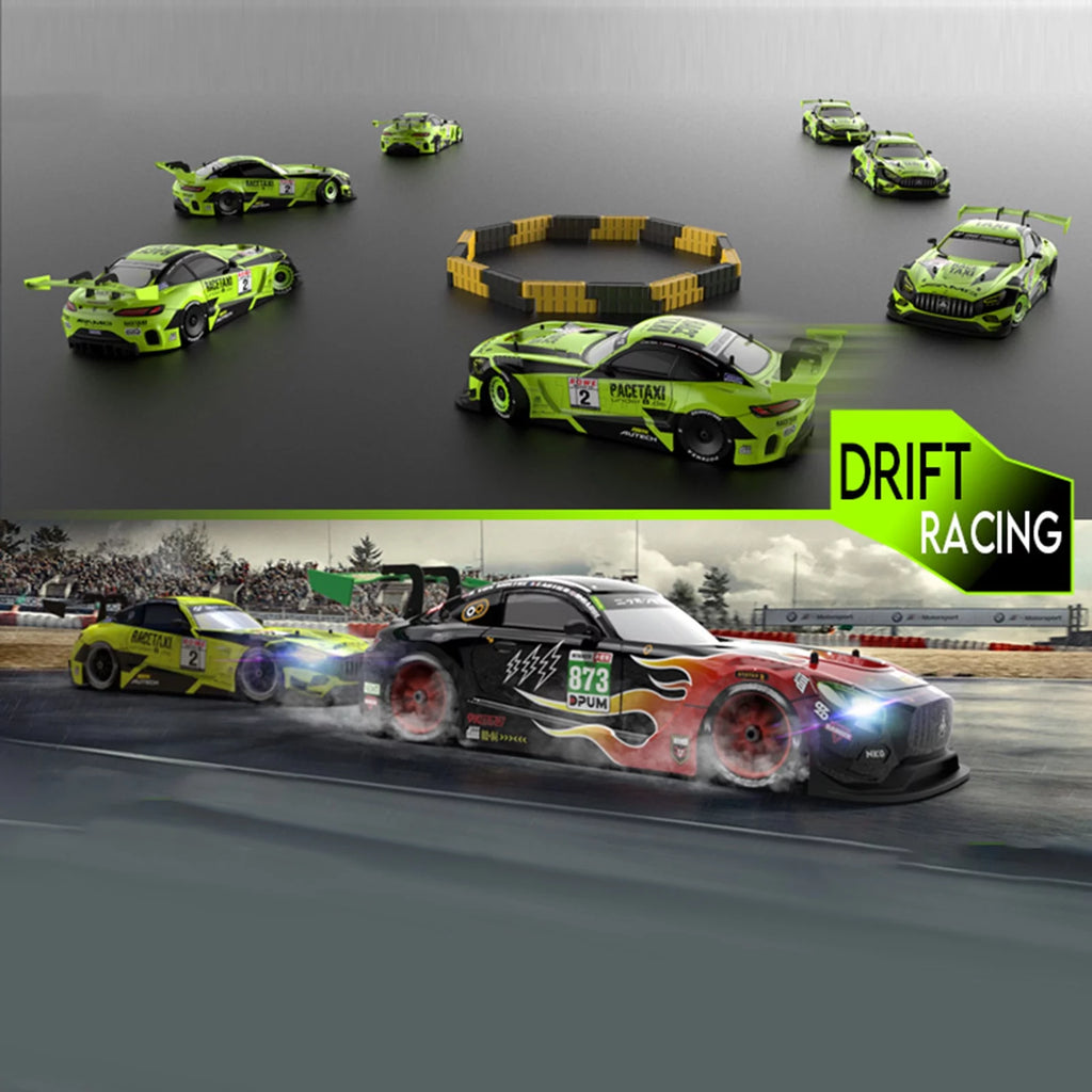 RC Drift Car 1/16 4WD Remote Control Car with LED Light S23529