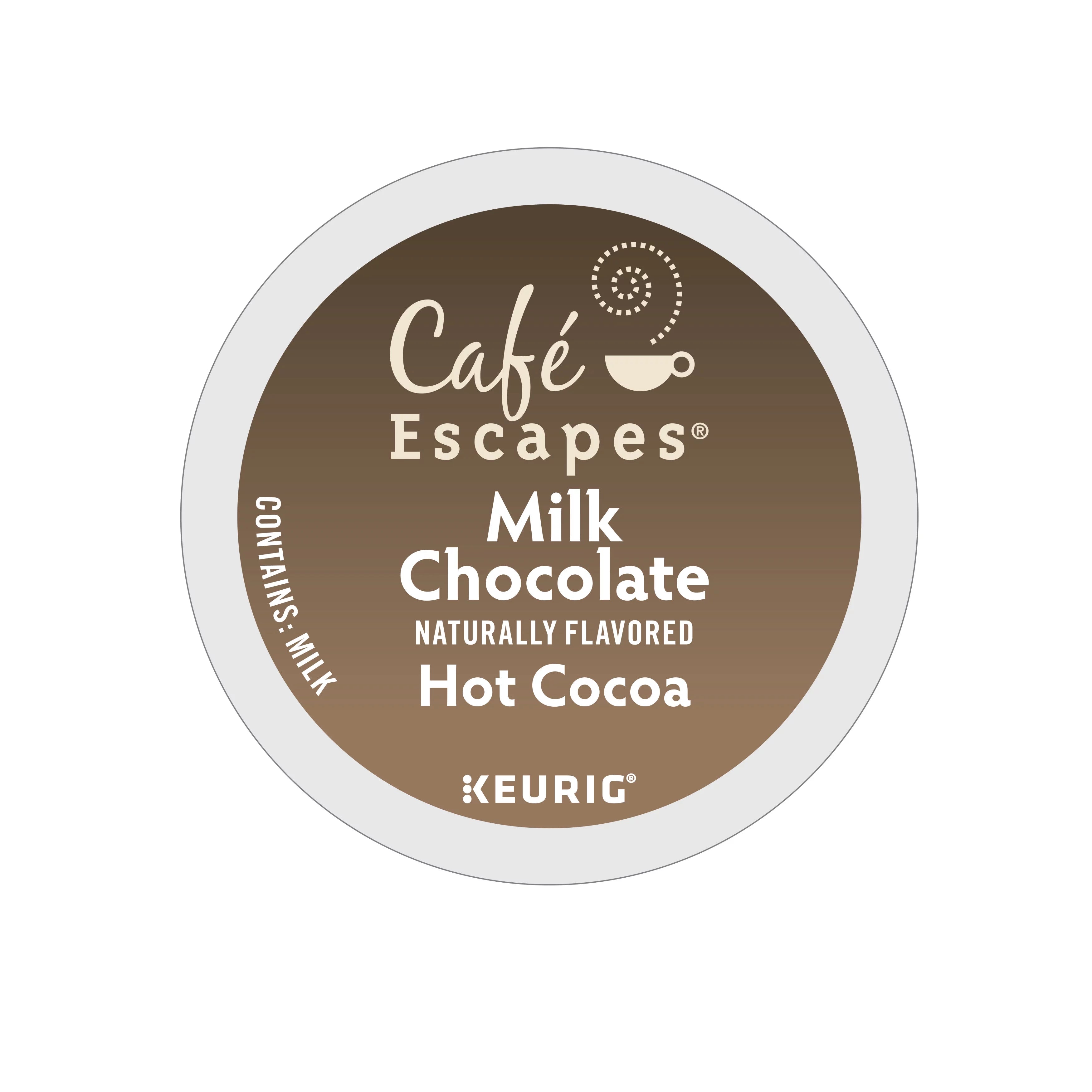 Milk Chocolate Hot Cocoa Single-Serve Pods, 24 Count J394
