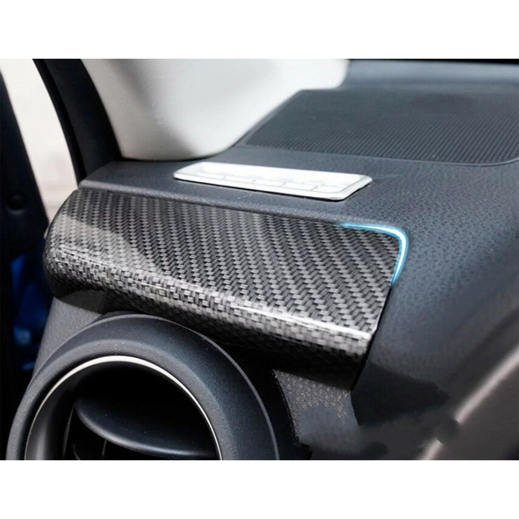 ABS Carbon Fiber Dashboard Console Panel Cover Trim for Toyota RAV4 2016-2018 J451