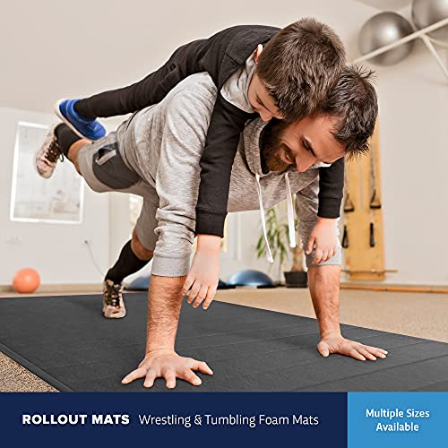 1.4 Inch Thick Roll Out Wrestling Mat for Practice F733
