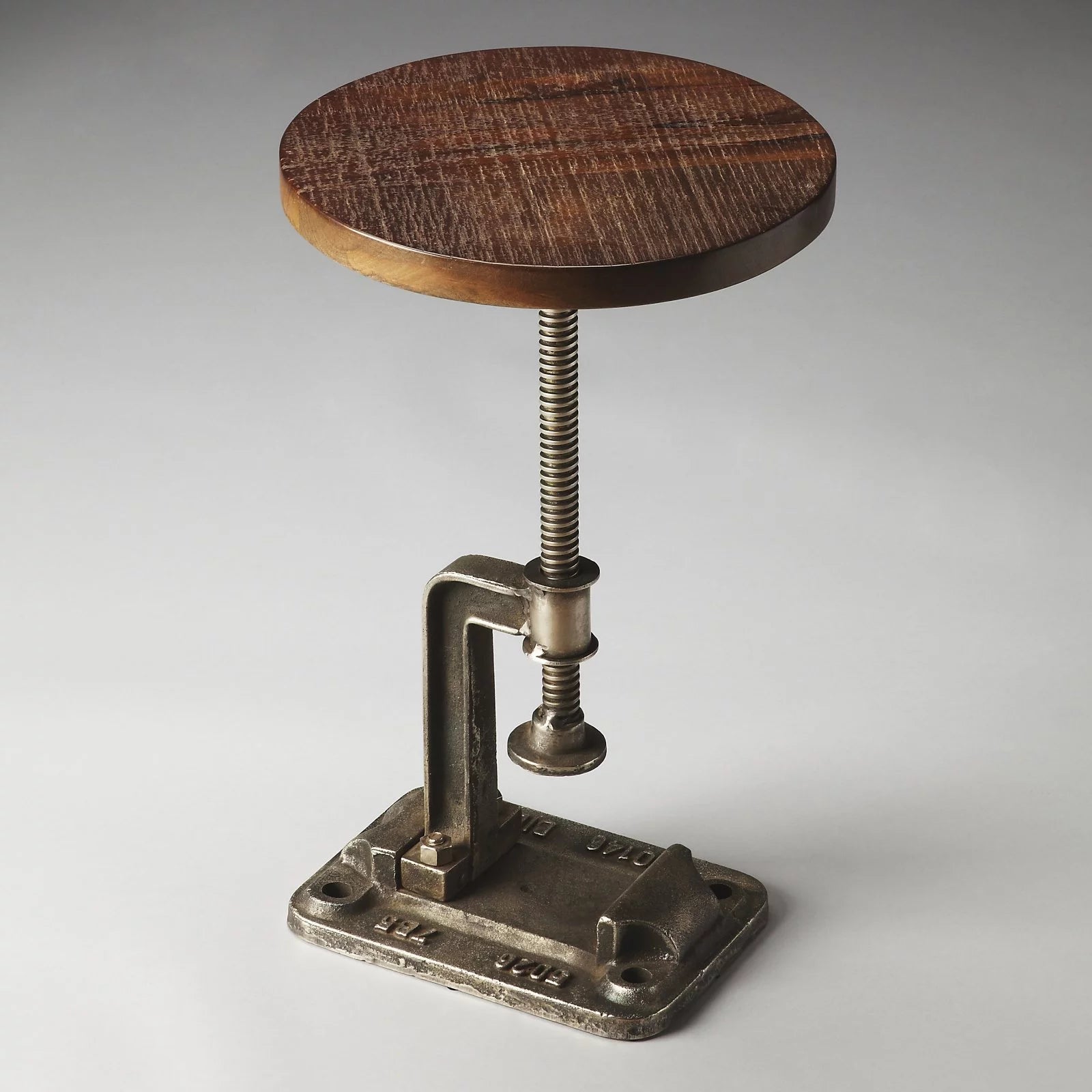 Butler Specialty Industrial Chic Ellis Adjustable Accent Table