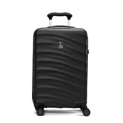 Hardside Expandable Carry-On Luggage with 8 Spinner Wheels and TSA Lock J560758
