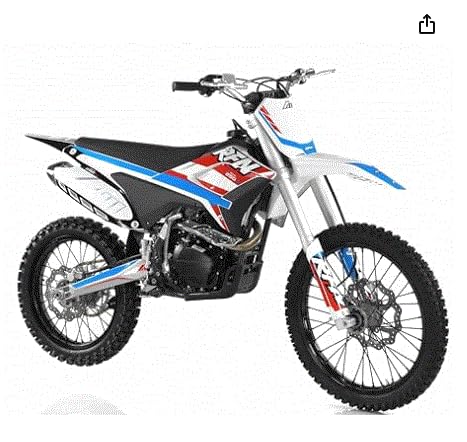250cc Dirtbike 5 Speed Racing Bike Blue L4906