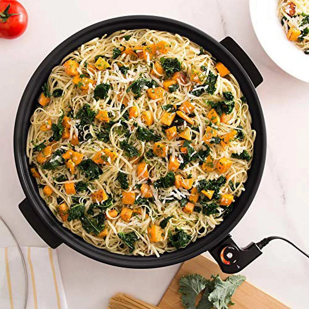 14 Inch Electric Skillet with Nonstick Surface, 1400-Watt Z150828