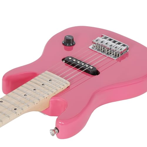 Electric Guitar Starter Kit for Kids with Amplifier and Accessories, 30 Inch, Black H412124