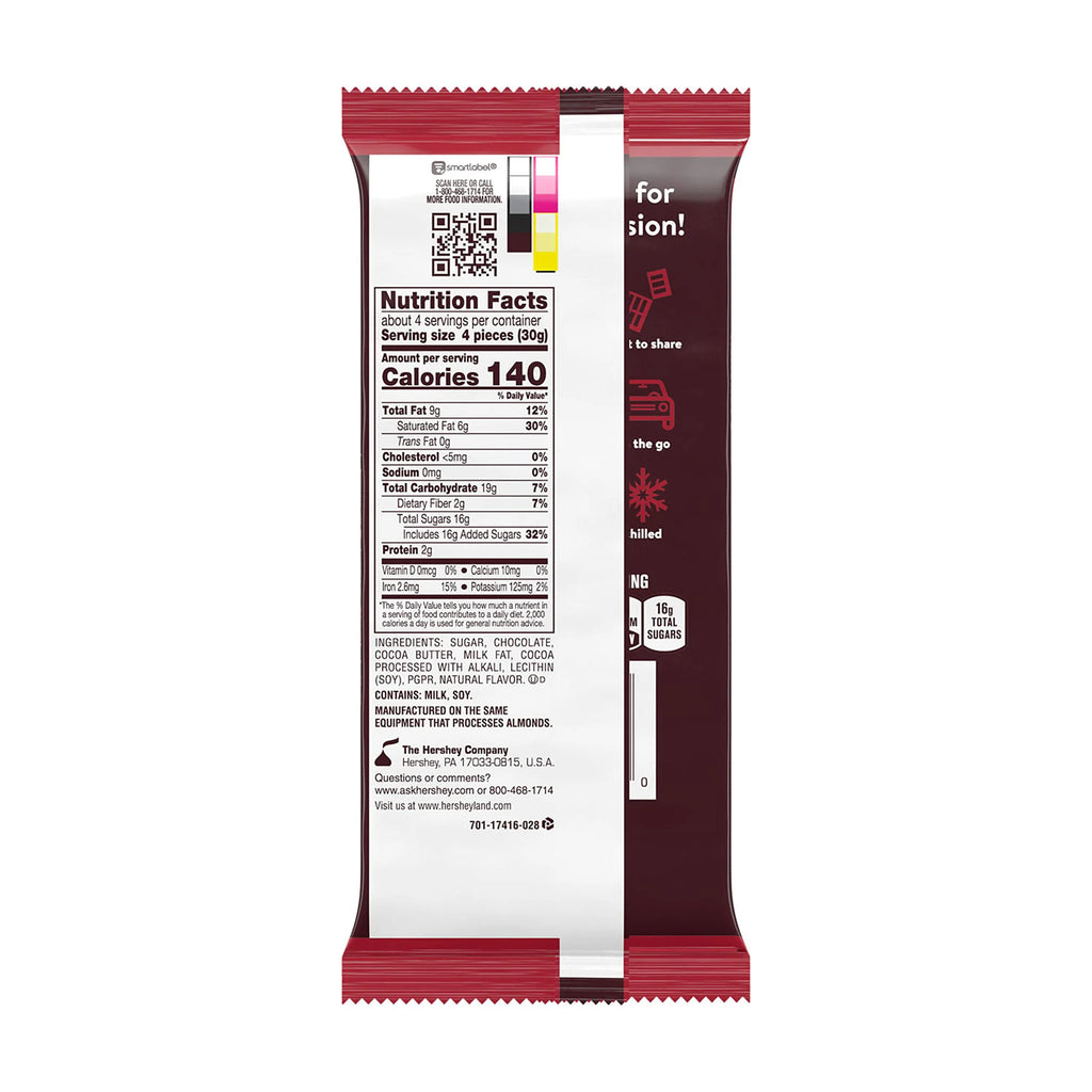 Dark Chocolate Candy Bulk Pack, 4.25 Oz (12 Count) H791222