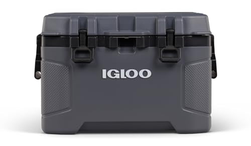 52Qt Wheeled Cooler, Insulated Hard Shell Ice Chest U65603
