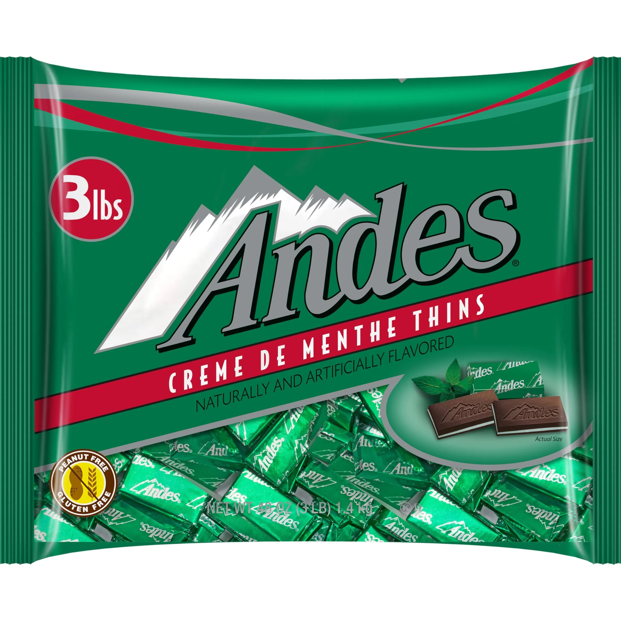 Chocolate Sandwich Mint Candies - 48 Oz Bag C11283