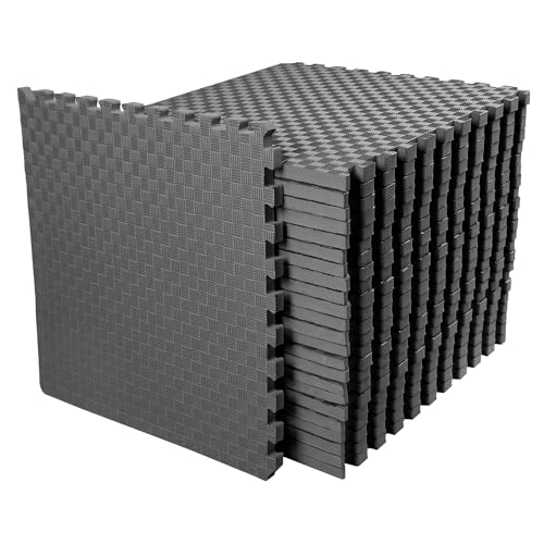 Puzzle Exercise Mat with EVA Foam Interlocking Tiles for MMA, Gymnastics and Home Gym N211438