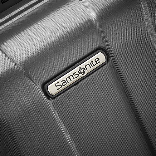 Hardside Expandable Carry-On Luggage with Spinner Wheels, Black, 20-Inch S82043