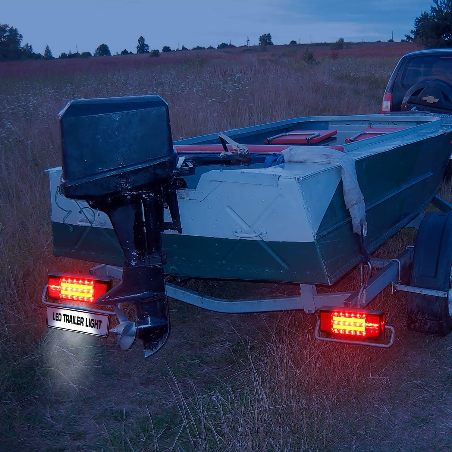 Submersible LED Trailer Light Kit for Truck RV Boat U840834