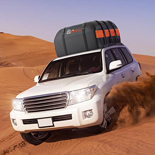 Car Rooftop Cargo Carrier - 21 Cubic Feet, Waterproof Heavy Duty Roof Bag C590664