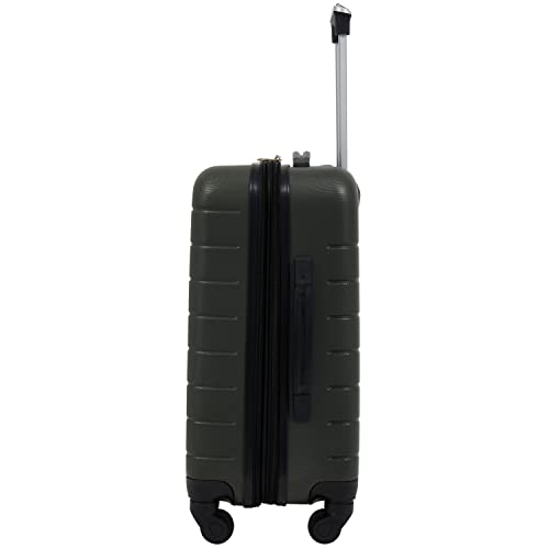 Smart Luggage Set with Cup Holder and USB Port, 20-Inch Carry-On K967