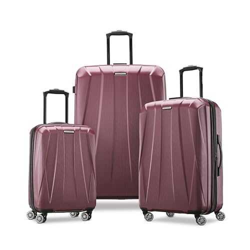 Hardside Expandable Carry-On Luggage with Spinner Wheels, Black, 20-Inch S82043