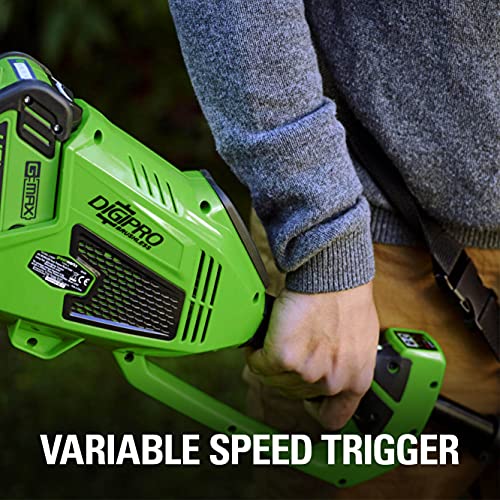 Cordless Brushless String Trimmer with Battery and Charger F651175