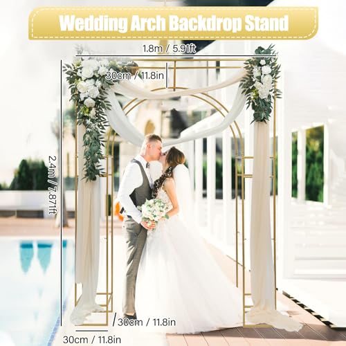 Metal Balloon Arch Stand for Wedding Party Photo Booth Backdrop Y88532