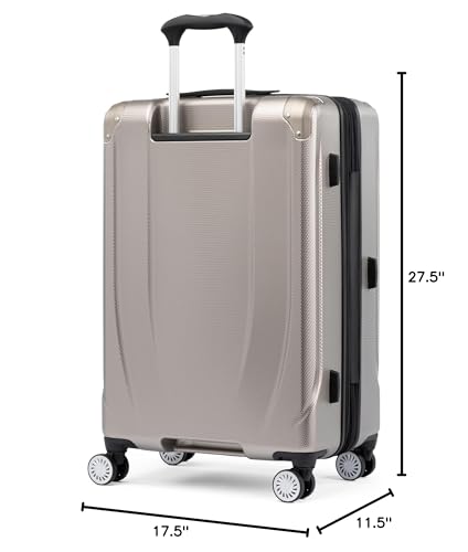 Hardside Expandable Carry-On Luggage with 8 Spinner Wheels, 21 Inch N246