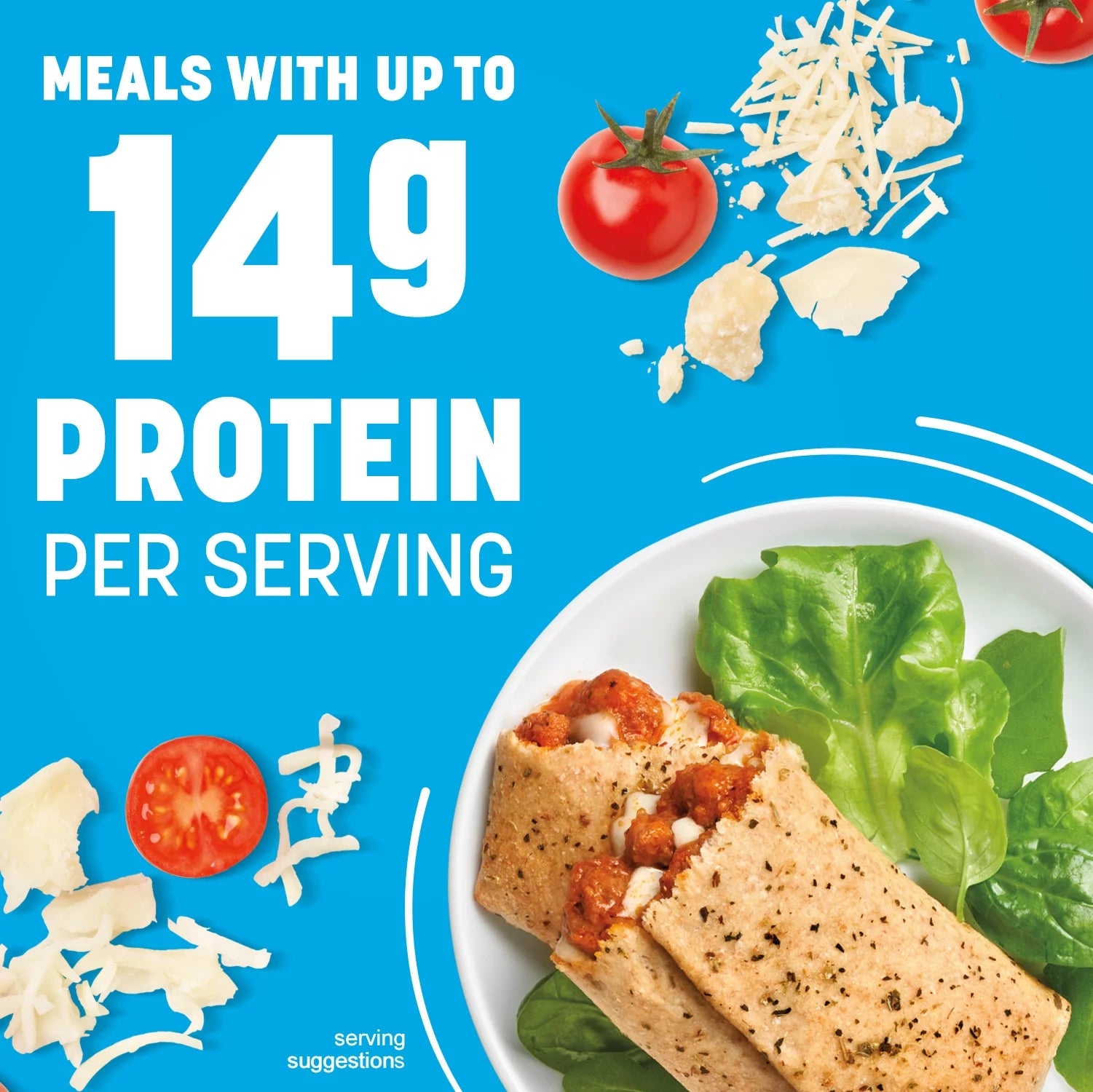 Meatball Parmesan Lunch Melt, Frozen Meal, 12 Count X1177