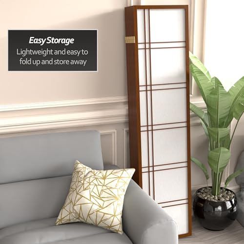 6 Panel Honey Room Divider X65165