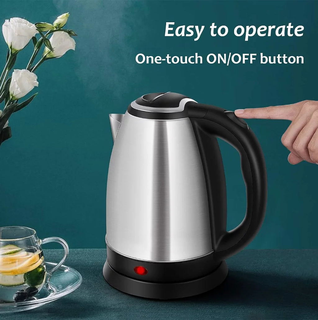 Electric Kettle 1.8L Stainless Steel, Fast Boil with Auto Shut-Off G49854