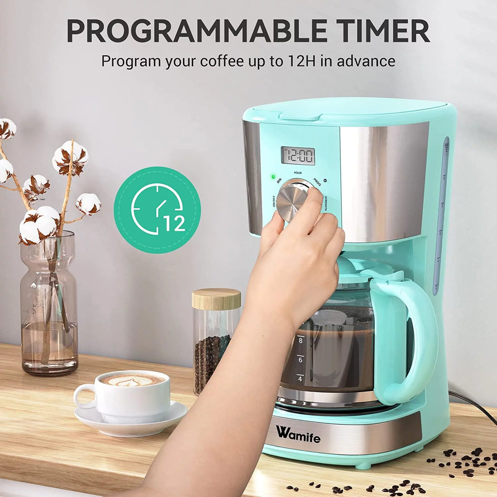 12-Cup Programmable Coffee Maker with Timer U6162