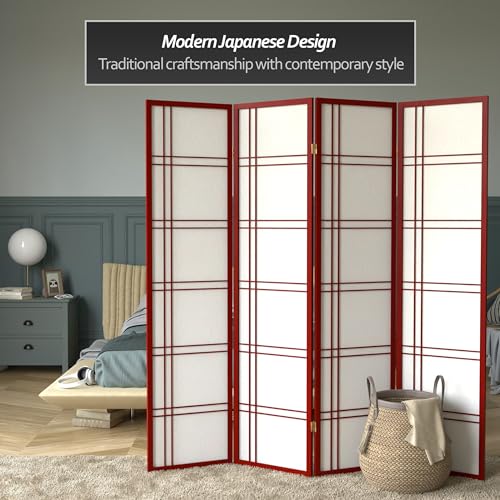 6 Panel Honey Room Divider X65165
