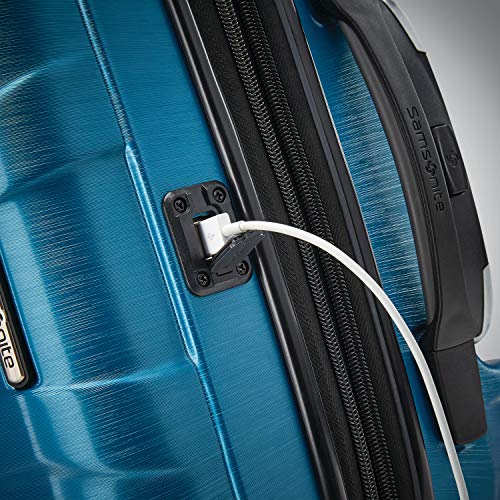 Hardside Expandable Carry-On Luggage with Spinner Wheels, Black, 20-Inch S82043