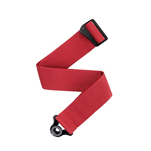 Auto Lock Guitar Strap - 2.5" Width - Brown B812