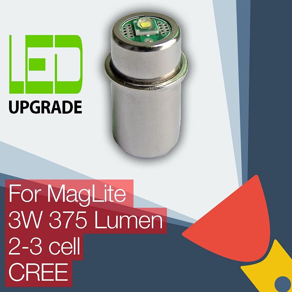 LED Conversion Bulb for 2D/2C 3D/3C Flashlights W913876