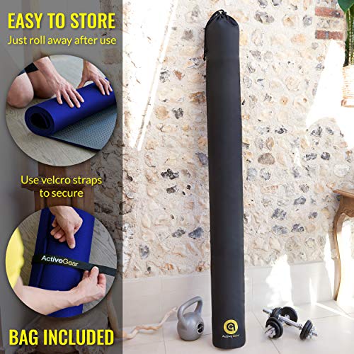Large Exercise Mat for Home Workout - 6 x 4 ft Q71743