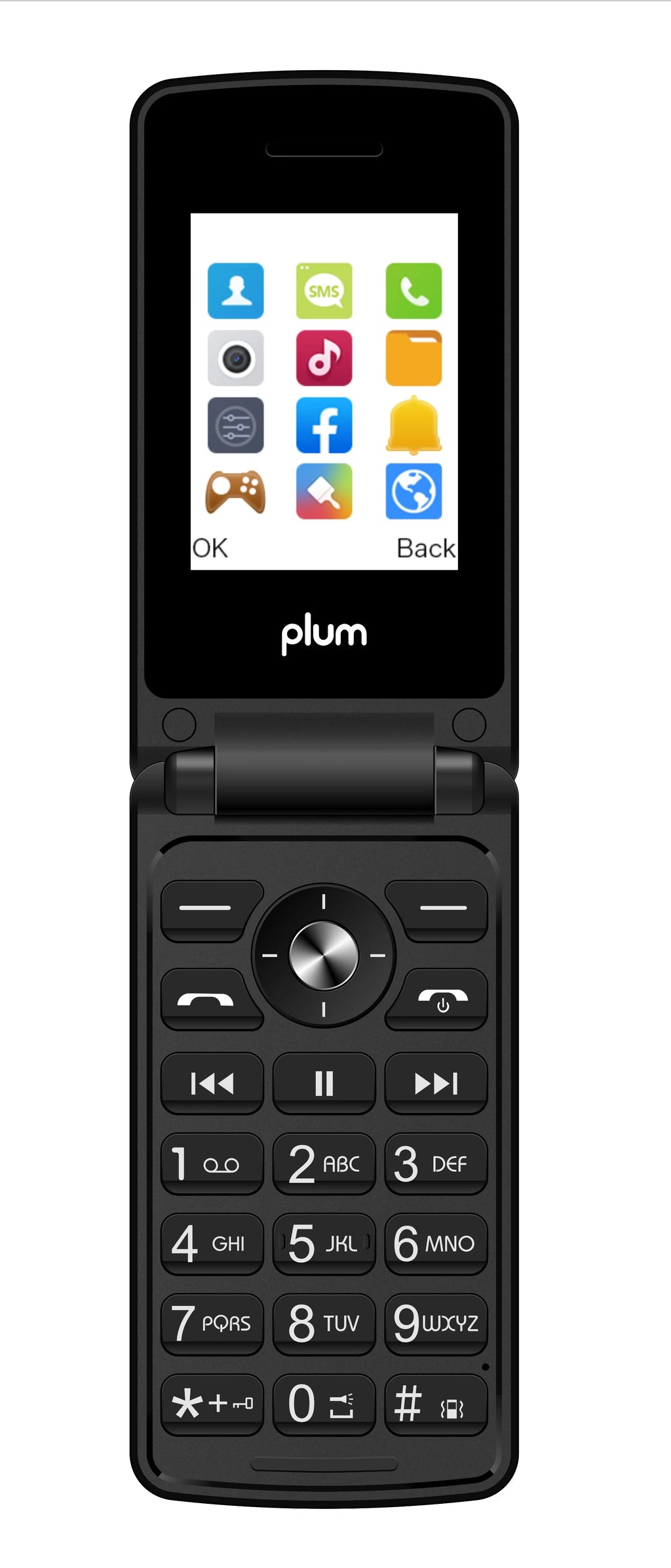 Unlocked 4G Flip Phone with SIM Card Q45844