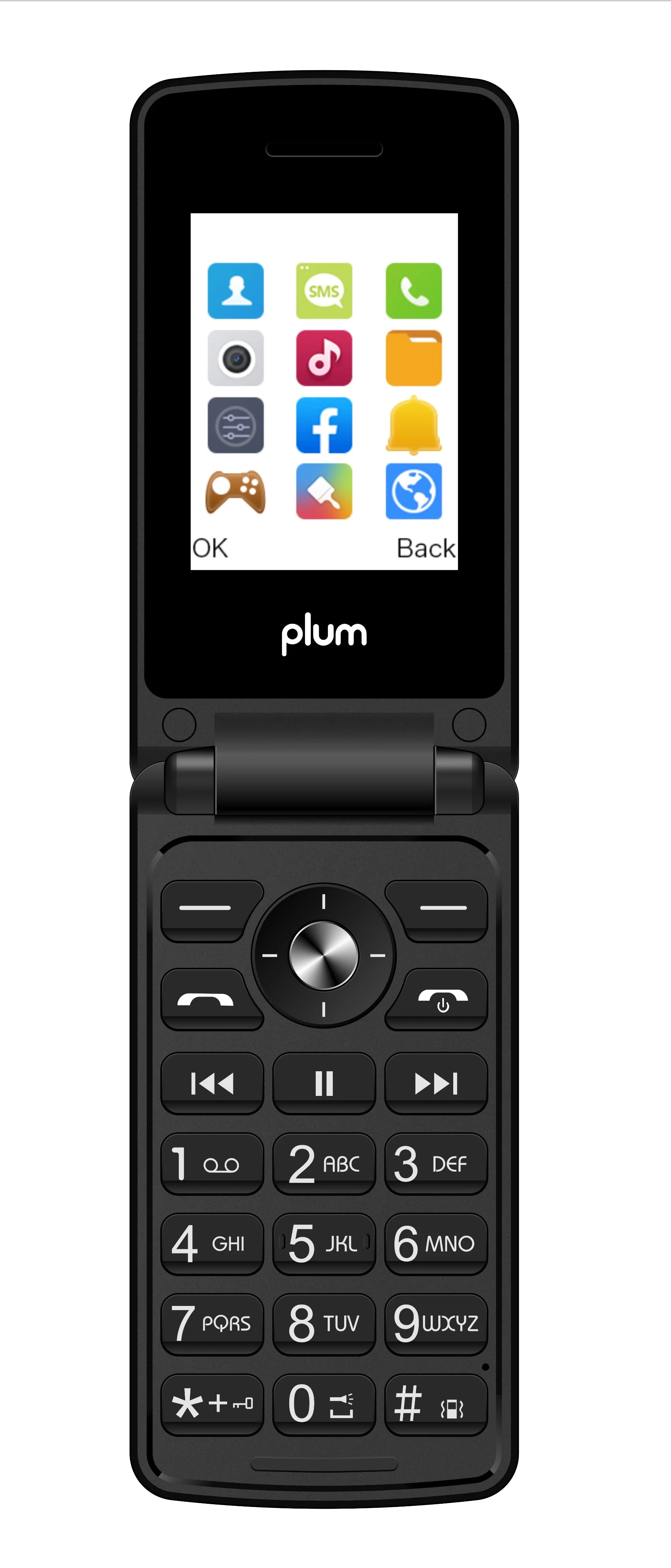 Unlocked 4G Flip Phone with SIM Card Q45844