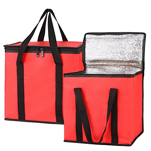 Insulated Food Delivery Bag Hot Cold Meal Carrier Cooler Tote K646948