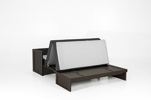 Murphy Cube Cabinet Bed (White, Queen) M597282