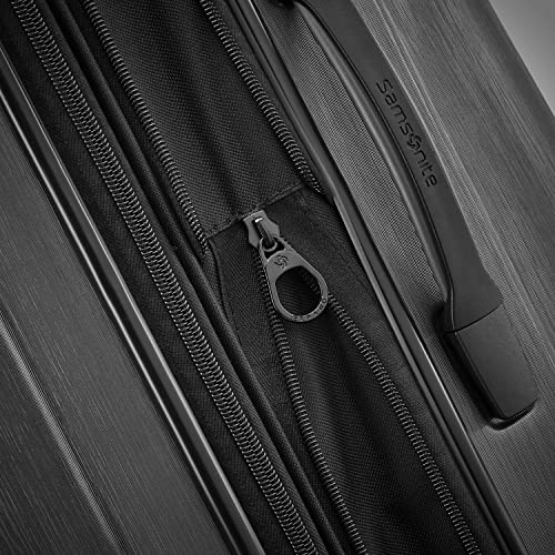 Hardside Expandable Carry-On Luggage with Spinner Wheels, Black, 20-Inch S82043
