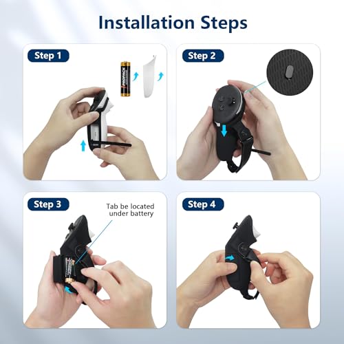 Controller Grips Cover with Knuckle Straps for Quest 3S/3 Z341