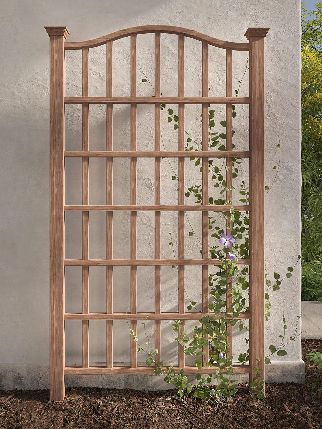 Concord 54"W x 90"H Composite Vinyl Trellis